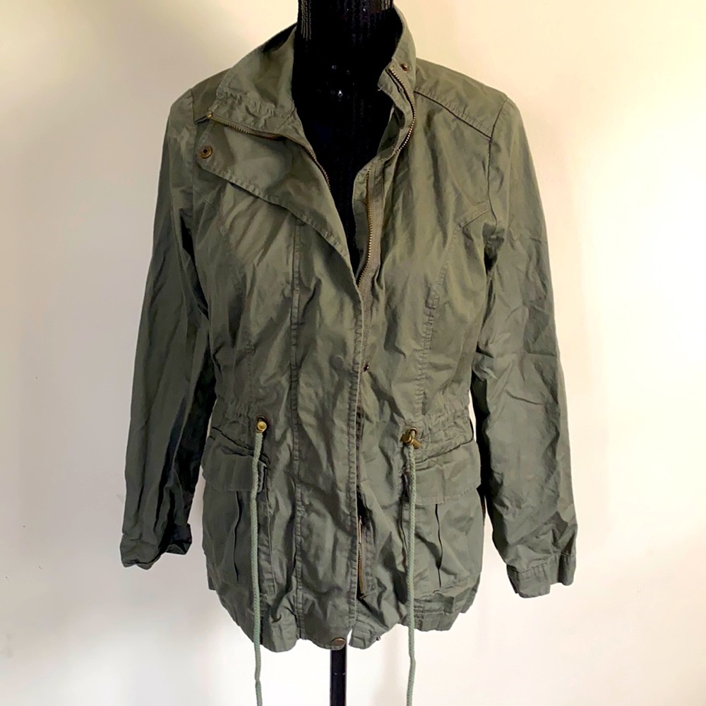 Iris army green utility jacket